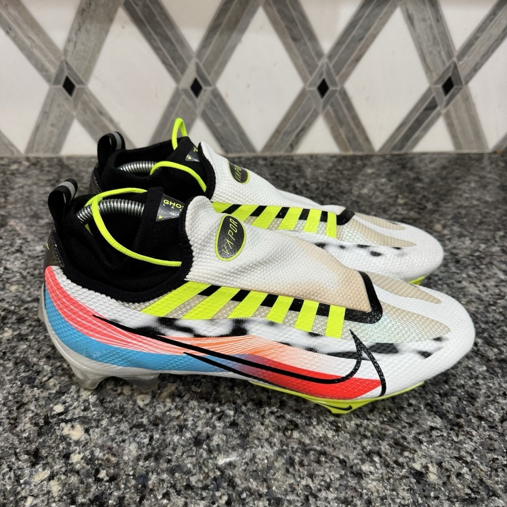 Nike Vapor Edge Pro 360 OBJ Football Cleats Mens 11.5 Multi Zebra DR5396-100